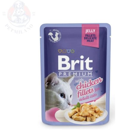 Brit Jelly Pouch Chicken Fillets 85g