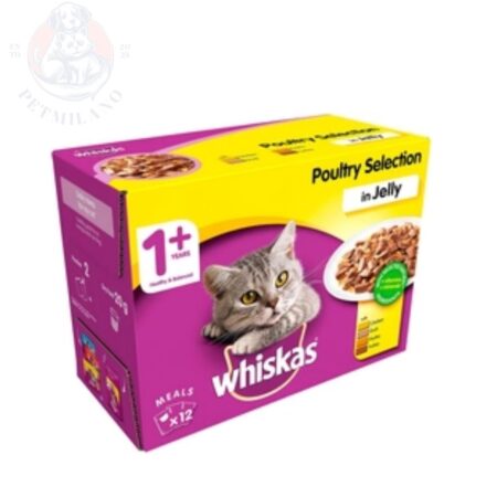 Whiskas 1+ Adult Jelly Pouch