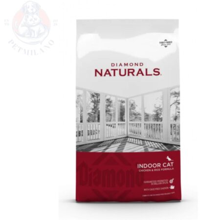 DIAMOND Naturals Indoor Cat Chicken & Rice Formula