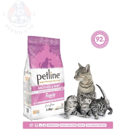 Petline Mother & Baby Cat Food 1.5kg